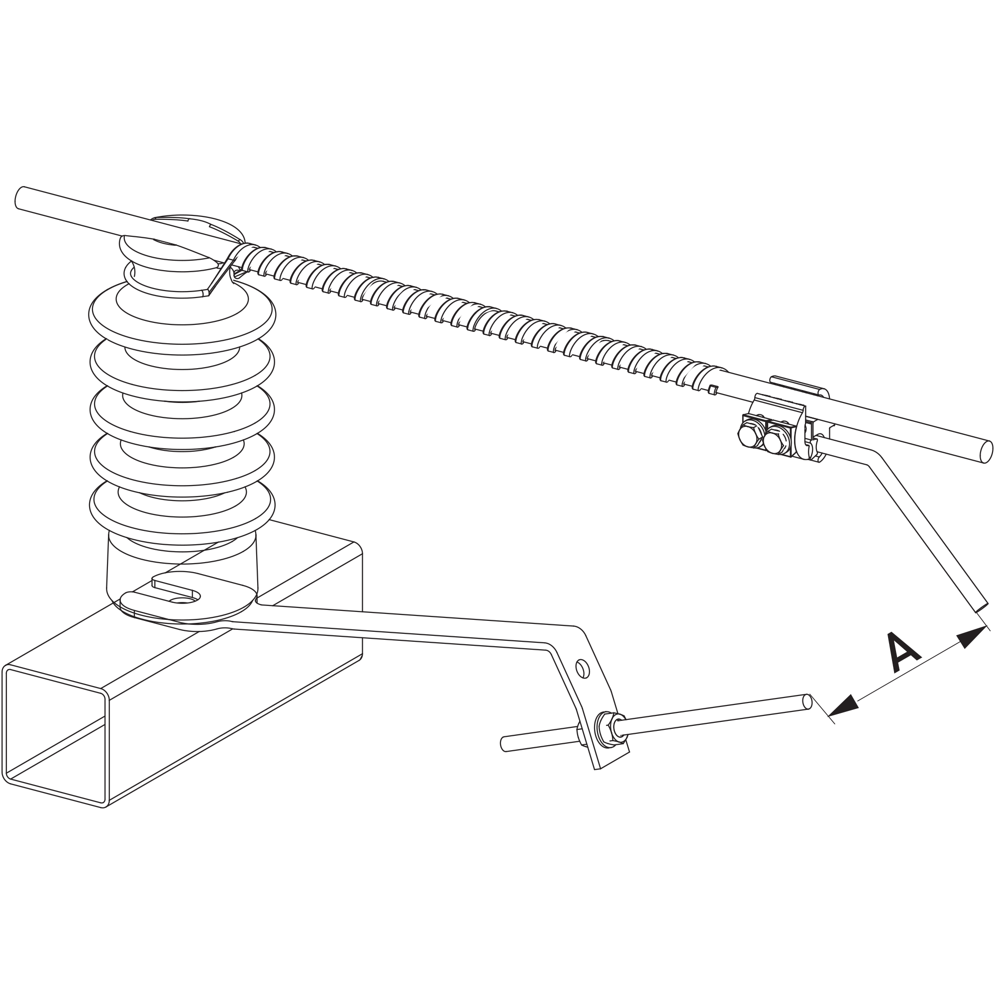 оборудование SDI20.2R Разрядник искровой Для линейных опорных изоляторов ЭНЕРВИК электротехника