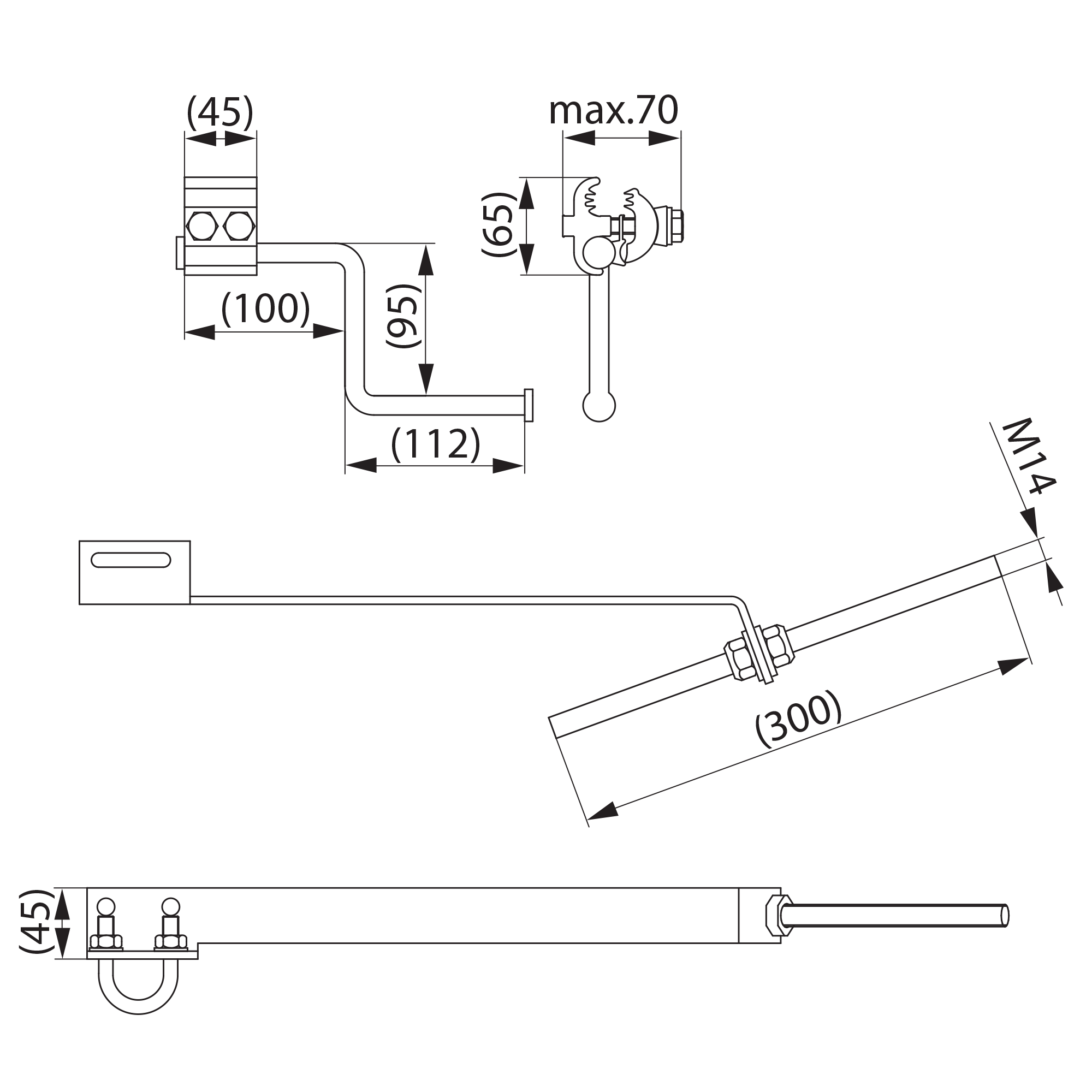 оборудование SDI20.469R Разрядник искровой с Г-образным рогом ЭНЕРВИК электротехника
